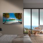 Maldives Dream: Oversized Tempered Glass Panel - Turquoise Ocean and White Sand Beach Print