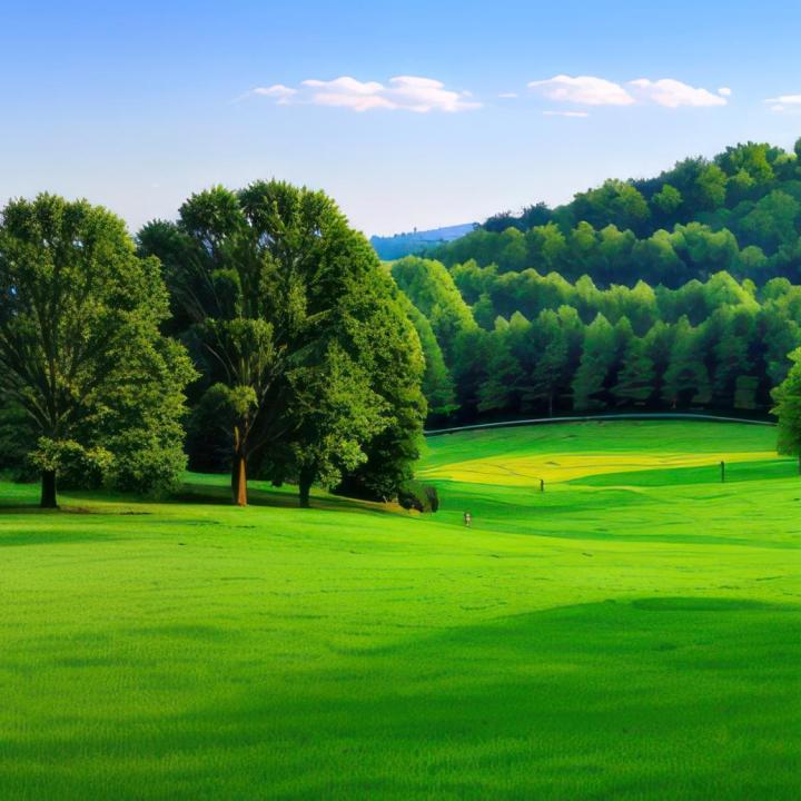 Peaceful Nature Scene Tempered Glass Print, Forest & Meadow Wall Art, Modern Home Office Decoration