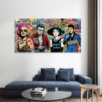 Hollywood Legends Glass Art, Marilyn Monroe Elvis Audrey James Pop Art Print